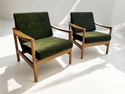 Mid-Century Lounge Chairs, 1960s, Set of 2-PYR-2033218