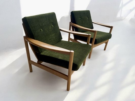 Mid-Century Lounge Chairs, 1960s, Set of 2-PYR-2033218