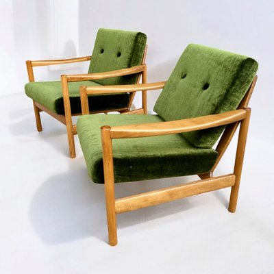 Mid-Century Lounge Chairs, 1960s, Set of 2-PYR-2033218