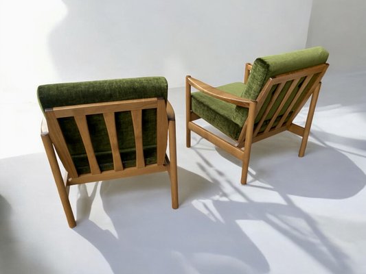 Mid-Century Lounge Chairs, 1960s, Set of 2-PYR-2033218