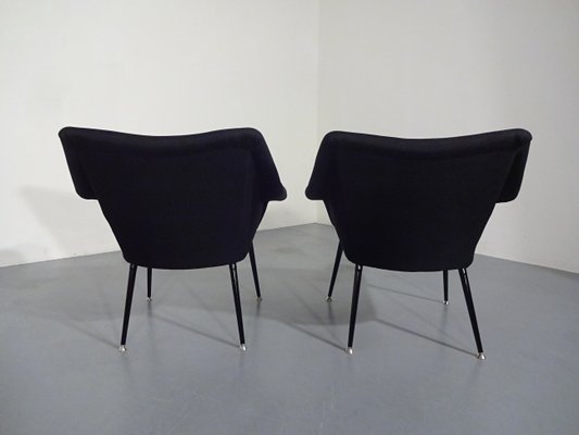 Mid-Century Lounge Chairs, 1960s, Set of 4-RDW-604175