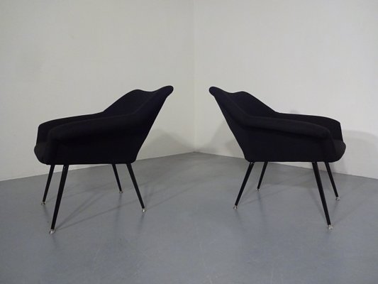 Mid-Century Lounge Chairs, 1960s, Set of 4-RDW-604175