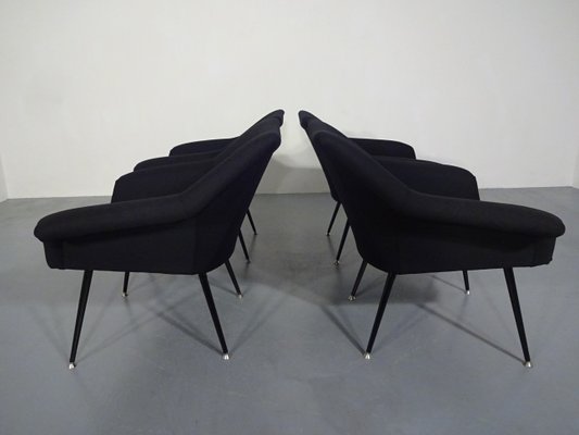 Mid-Century Lounge Chairs, 1960s, Set of 4-RDW-604175