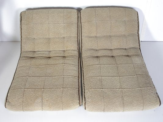 Mid-Century Lounge Chairs and Stool by Kropacek & Kozelka for ČUD, 1940s, Set of 3-IND-1718189