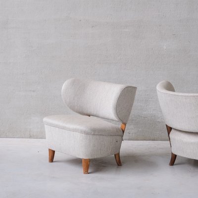 Mid-Century Lounge Chairs attributed to Otto Schulz, Set of 2-JRP-1703264