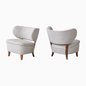 Mid-Century Lounge Chairs attributed to Otto Schulz, Set of 2-JRP-1703264