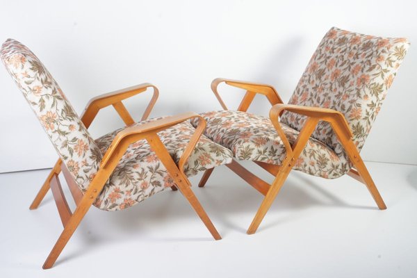 Mid-Century Lounge Chairs by František Jirák for Tatra, 1960s, Set of 2-ALG-699765