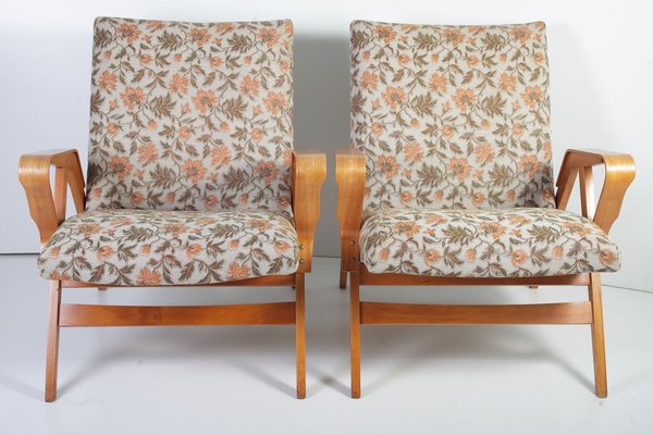 Mid-Century Lounge Chairs by František Jirák for Tatra, 1960s, Set of 2-ALG-699765