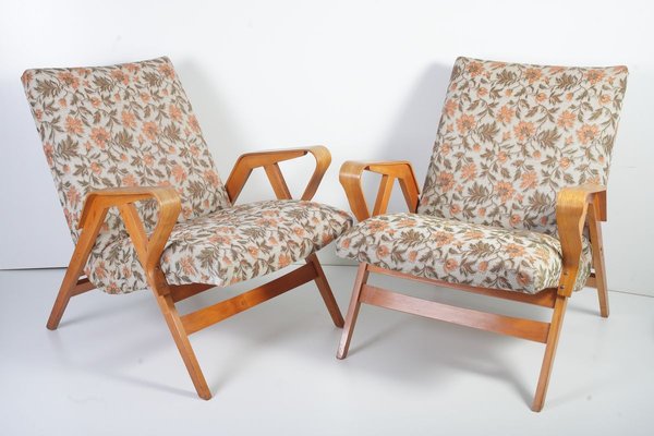 Mid-Century Lounge Chairs by František Jirák for Tatra, 1960s, Set of 2-ALG-699765