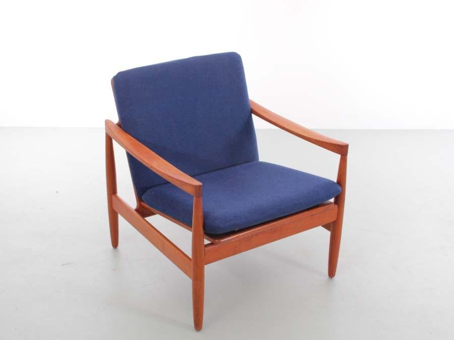 Mid-Century Lounge Chairs in Teak from Skive Møbelfabrik, Set of 2