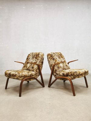 Mid-Century Lounge Chairs, Set of 2-BW-1054578