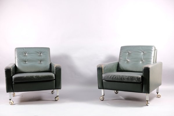 Mid-Century Lounge Chairs, Set of 2-CIP-782912