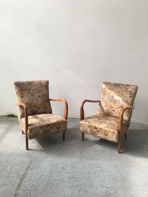 Mid-Century Lounge Chairs, Set of 2-GGK-741245