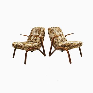 Mid-Century Lounge Chairs, Set of 2-BW-1054578