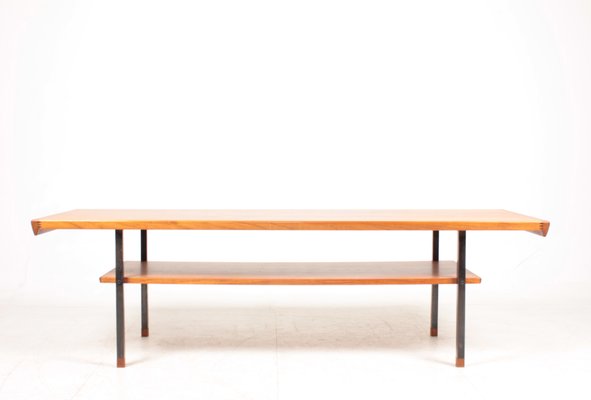 Mid-Century Low Table in Teak by Hvidt & Mølgaard, Denmark-FK-1140992