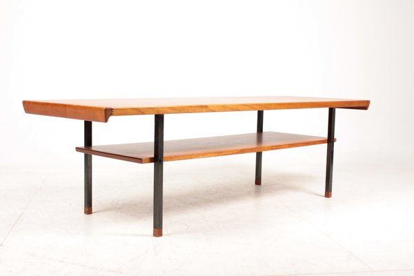 Mid-Century Low Table in Teak by Hvidt & Mølgaard, Denmark-FK-1140992