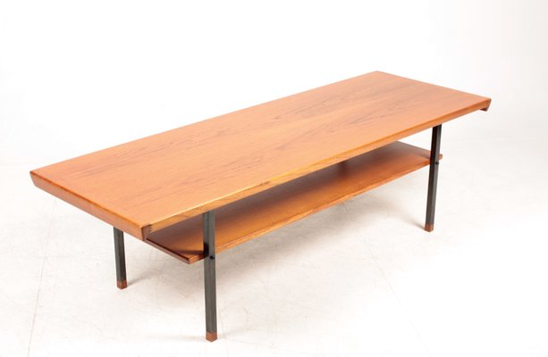 Mid-Century Low Table in Teak by Hvidt & Mølgaard, Denmark-FK-1140992