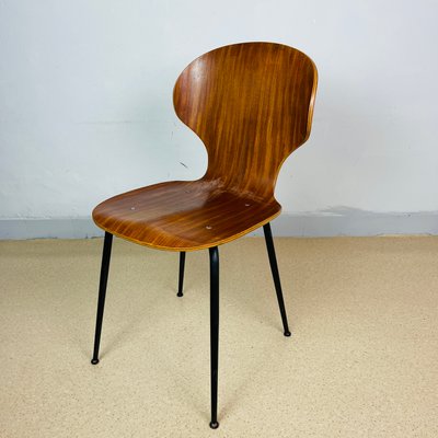 Mid-Century Lulli Dining Chair by Carlo Ratti for ILC Lissone, Italy, 1970s-WQC-1059229