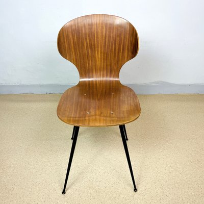 Mid-Century Lulli Dining Chair by Carlo Ratti for ILC Lissone, Italy, 1970s-WQC-1059227