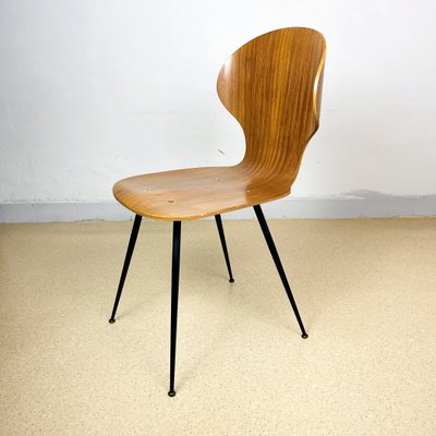 Mid-Century Lulli Dining Chair by Carlo Ratti for ILC Lissone, Italy, 1970s-WQC-1059227