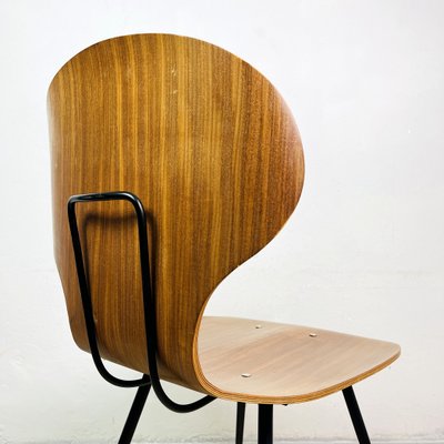 Mid-Century Lulli Dining Chair by Carlo Ratti for ILC Lissone, Italy, 1970s-WQC-1059227