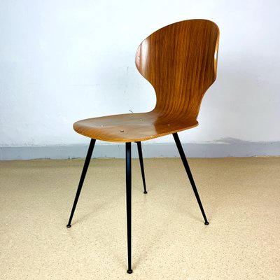 Mid-Century Lulli Dining Chair by Carlo Ratti for ILC Lissone, Italy, 1970s-WQC-1059227