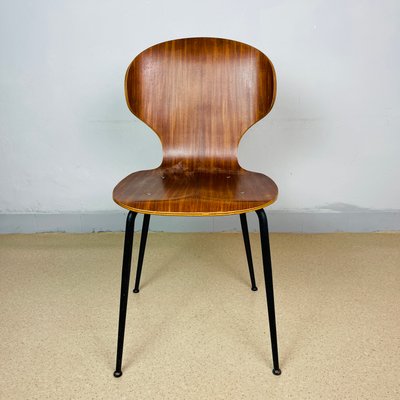 Mid-Century Lulli Dining Chair by Carlo Ratti for ILC Lissone, Italy, 1970s-WQC-1059229