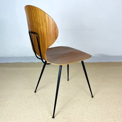 Mid-Century Lulli Dining Chair by Carlo Ratti for ILC Lissone, Italy, 1970s-WQC-1059227