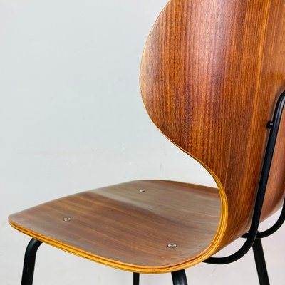 Mid-Century Lulli Dining Chair by Carlo Ratti for ILC Lissone, Italy, 1970s-WQC-1059229