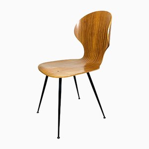 Mid-Century Lulli Dining Chair by Carlo Ratti for ILC Lissone, Italy, 1970s-WQC-1059227