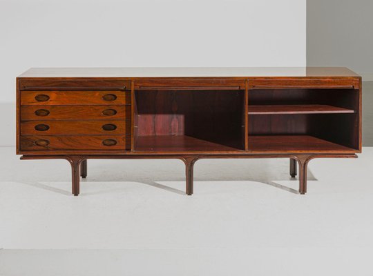 Mid-Century M. 501 Sideboard attributed to Gianfranco Frattini for Bernini, 1960s-KKZ-1985554