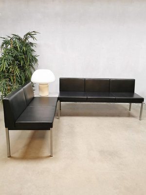 Mid-Century Mad Men Style Modular Sofa by Kho Liang Ie for Artifort, Set of 2-BW-970682