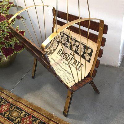 Mid-Century Magazine Rack-BVG-739293