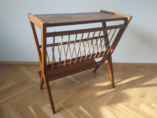 Mid-Century Magazine Rack, Denmark, 1950s-TZ-680297