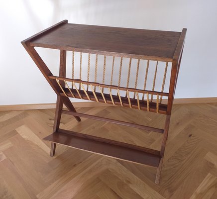 Mid-Century Magazine Rack, Denmark, 1950s-TZ-680297