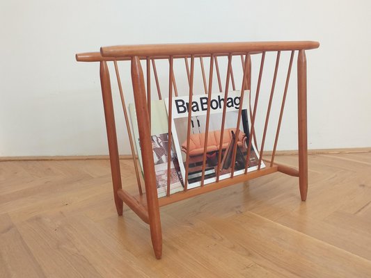 Mid-Century Magazine Rack from Krásná Jizba, 1950s-TZ-734411