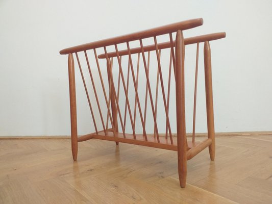 Mid-Century Magazine Rack from Krásná Jizba, 1950s-TZ-734411