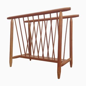 Mid-Century Magazine Rack from Krásná Jizba, 1950s-TZ-734411