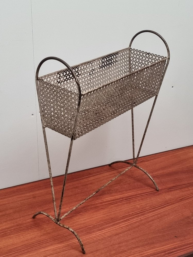 Mid-Century Magazine Rack in the style of Mategot, 1950s