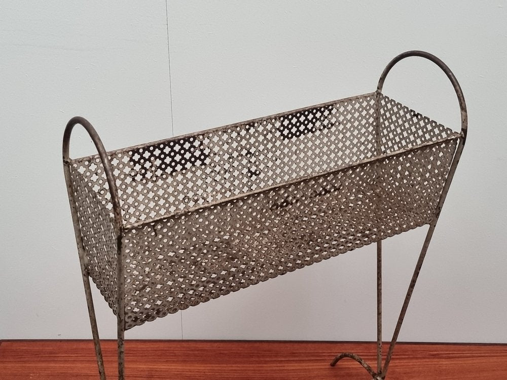 Mid-Century Magazine Rack in the style of Mategot, 1950s