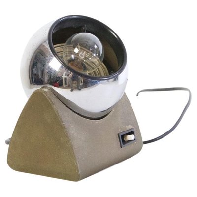 Mid-Century Magnetic Eyeball Table Lamp, 1970s-FO-1369665