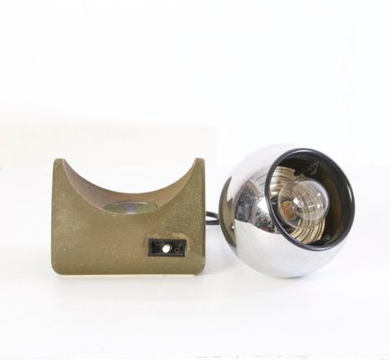 Mid-Century Magnetic Eyeball Table Lamp, 1970s-FO-1369665