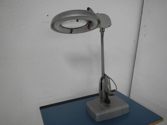 Mid-Century Magnifing Lens Table Lamp, 1970s-WWQ-1334000