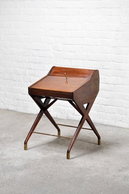 Mid-Century Mahogany Bar Cabinet by Osvaldo Borsani, Italy, 1950s-WUY-1065133