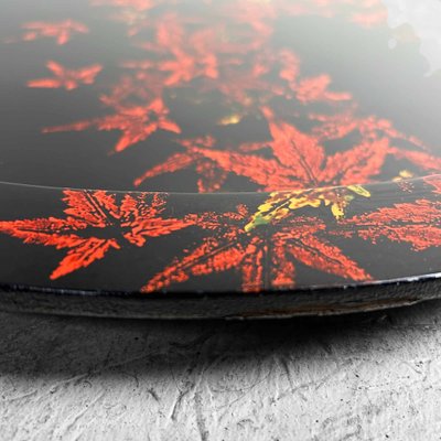 Mid-Century Maple Leaf Tray, Japan, 1960s-DWL-1786464