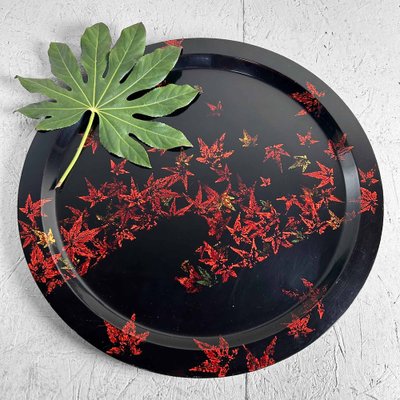 Mid-Century Maple Leaf Tray, Japan, 1960s-DWL-1786464