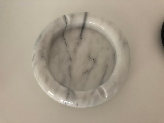 Mid-Century Marble Ashtrays, Set of 2-OLY-824078