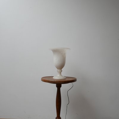 Mid-Century Marble or Alabaster Table Lamp Urn-JRP-996746