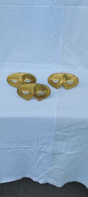 Mid-Century Mask Handles, Set of 3-QLH-885029