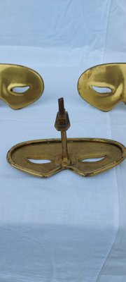 Mid-Century Mask Handles, Set of 3-QLH-885029